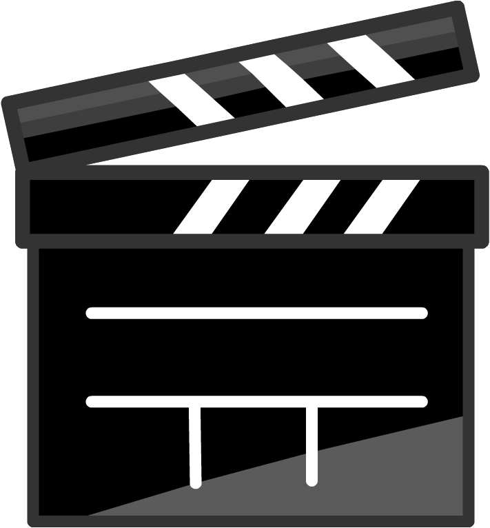 Clapper - Emoji De Pelicula Png (711x766), Png Download