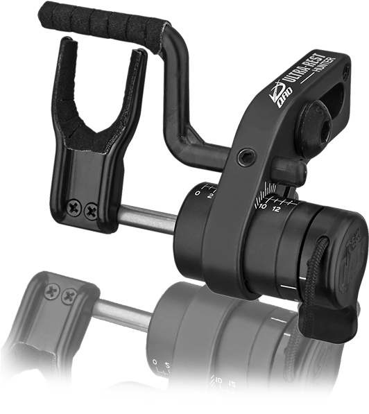 Qad Ultrarest Hunter Black - Ultrarest Hunter Black Drop-away Arrow Rest (600x600), Png Download