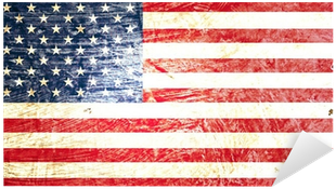 Vinilo Pixerstick Bandera De Estados Unidos • Pixers® - American Flag (400x400), Png Download