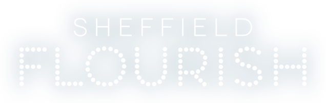 Sheffield Flourish - Circle (636x201), Png Download