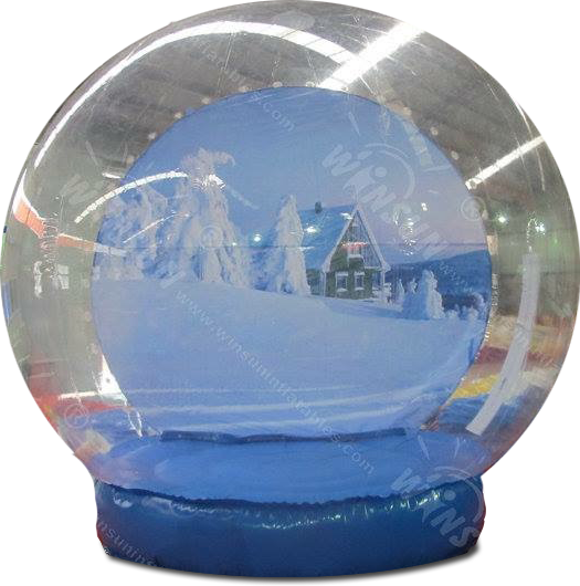 Snow Globe Inflatable Png (525x530), Png Download