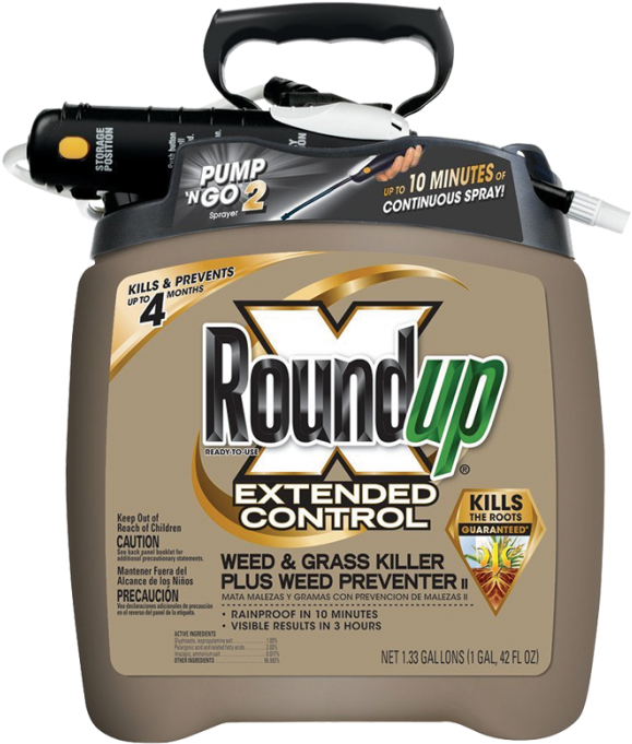 Round Up Extended Control Weed And Grass Killer - Scotts Ortho Roundup 5725070 Weed & Grass Killer (700x700), Png Download