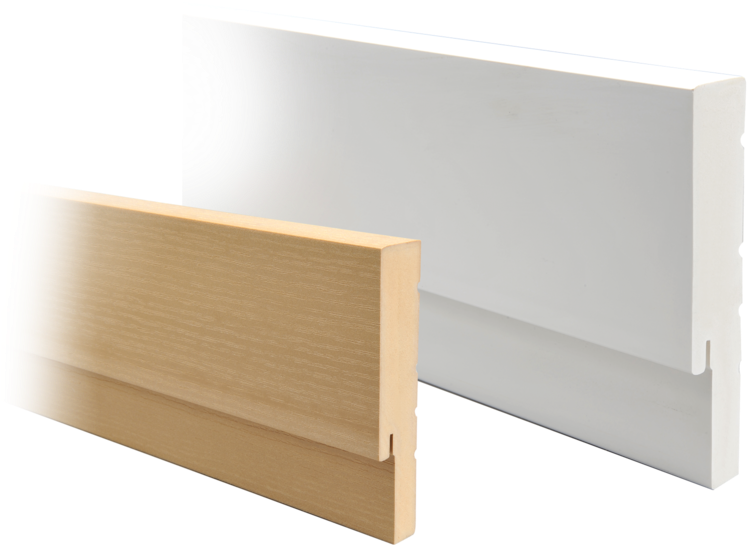 Whiteandwoodgrain Composite Frame - Door (1000x553), Png Download