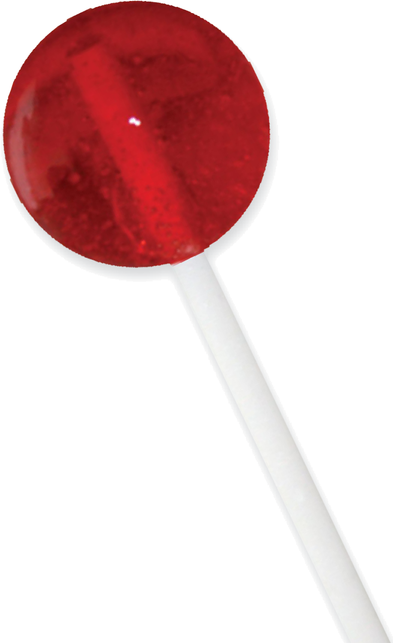 Red Transparent Lollipop - Red Lollipop Transparent (783x1282), Png Download