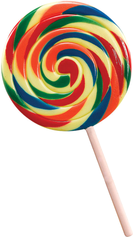 Transparent Lollipop Large Vector Transparent - Charlie And The Chocolate Factory Sweets (500x793), Png Download