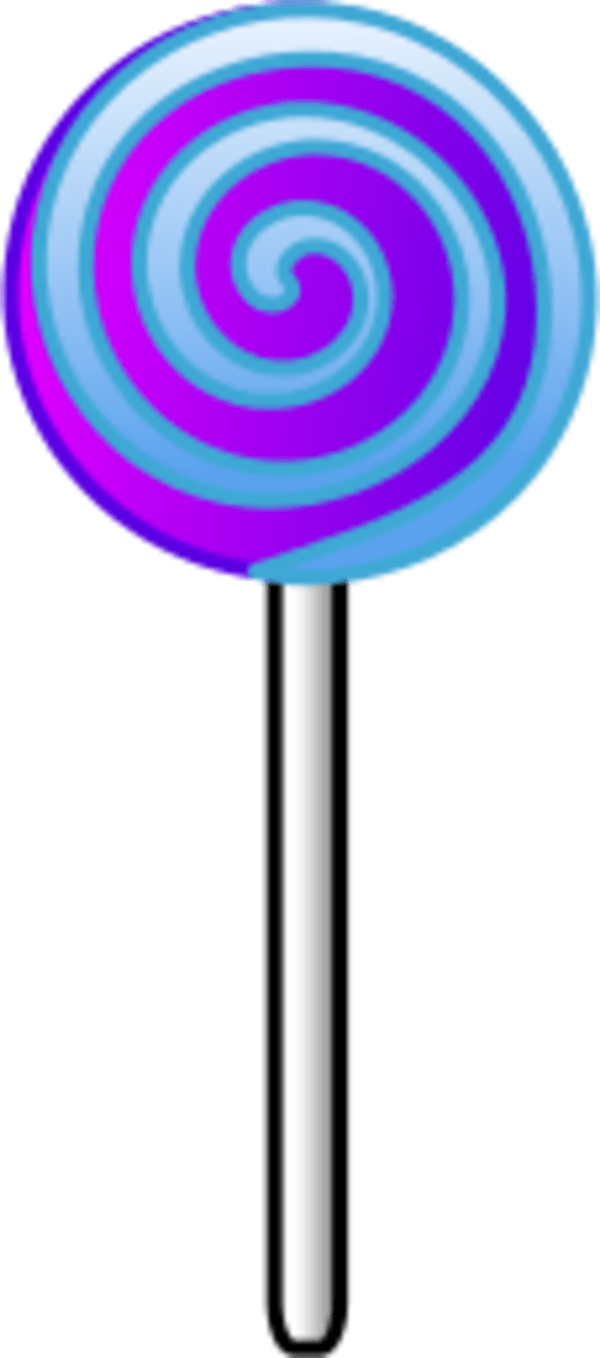 Colorful Lollipop Transparent Background (600x1358), Png Download