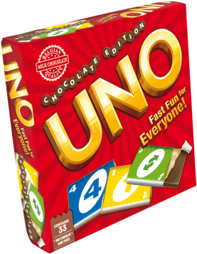 Next Theme Board Games - Chocolate Uno (416x425), Png Download