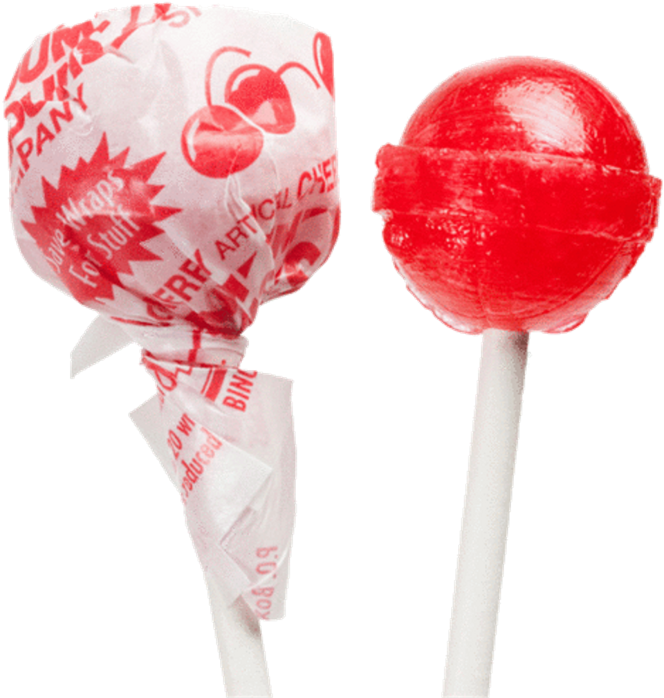 Red Redaesthetic Lollipop Tumblr Freetoedit - Dum Dum Lollipop Cherry (1024x1024), Png Download