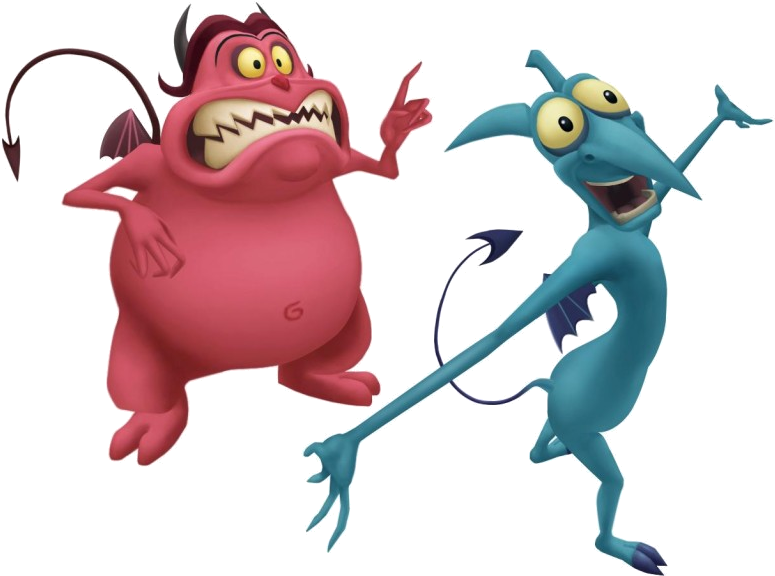 I Thought They Were Very Funny - Kingdom Hearts Pain And Panic (800x599), Png Download