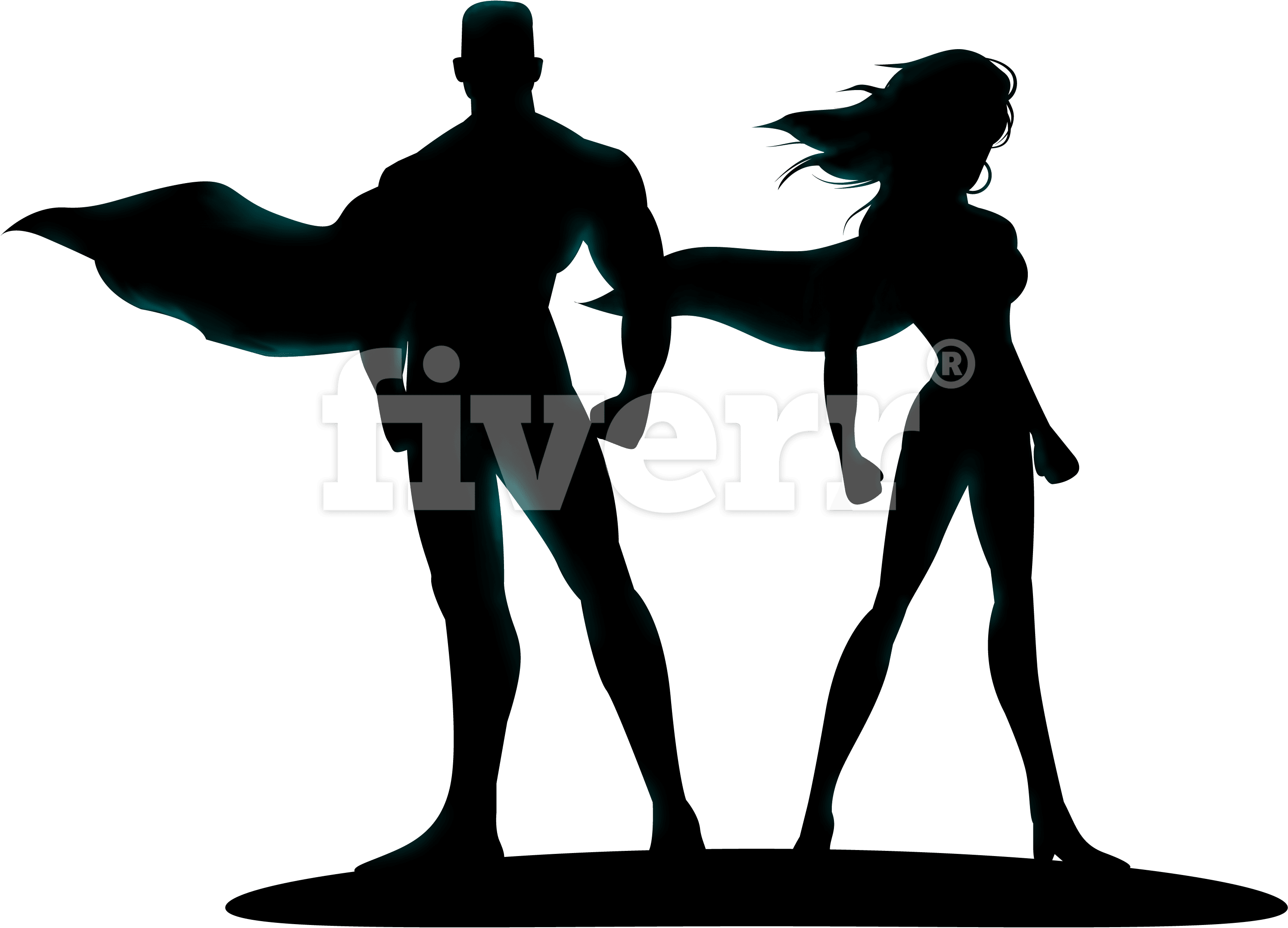 Silhouette (3300x2550), Png Download