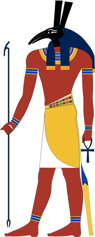 Set - Kherty Egyptian God (289x599), Png Download