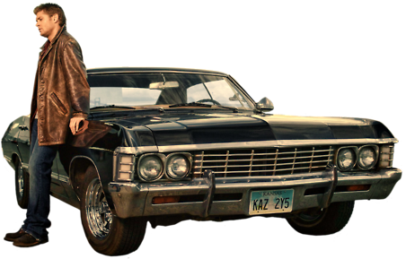 Check Out The Awesome Blogs Of My Wonderful Spn Family - Supernatural Impala (500x332), Png Download