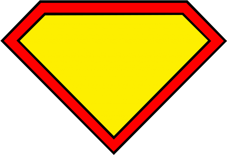 Superman Clipart Blank - Superman Logo Letter D (1024x733), Png Download