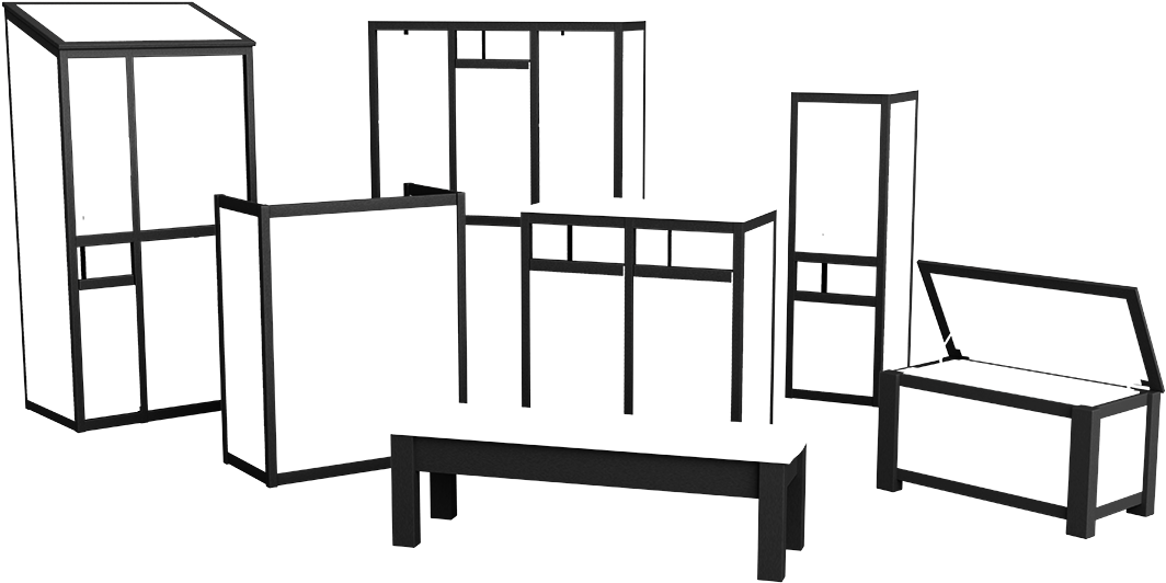 Trim Overlay Image - Coffee Table (1200x728), Png Download