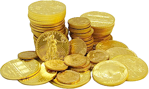 Gold Coins Png Image - Harry Potter Bank Of Gringotts Money Box (479x285), Png Download