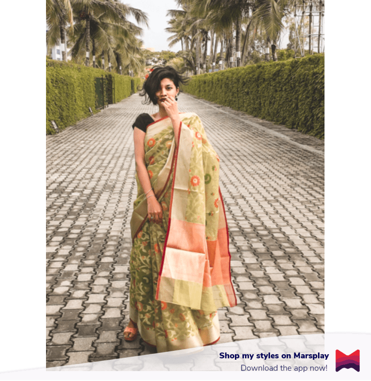 A Classic Traditional Saree Can Never Go Wrong For - Silk (750x770), Png Download