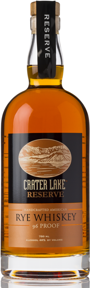 Crater Lake Reserve Rye Whiskey (1000x1000), Png Download