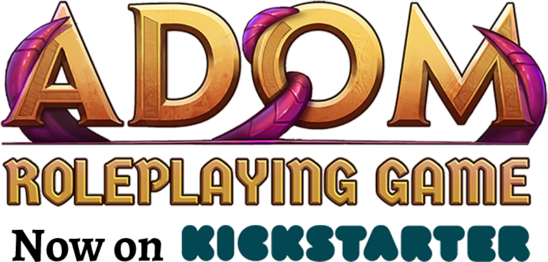 View Larger Image Adom Rpg Now Live On Kickstarter (800x452), Png Download