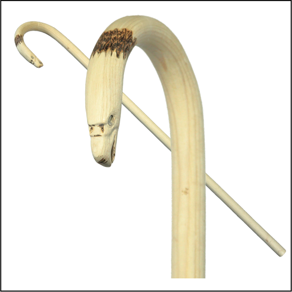 Eagle Head Horn On Hickory Thumper Stock - Chair (600x600), Png Download