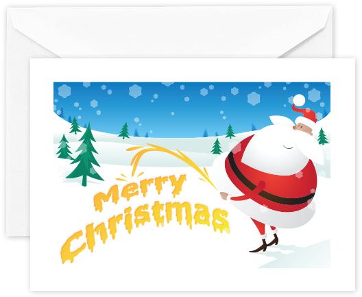 We Piss You A Merry Christmas - Christmas Day (590x590), Png Download