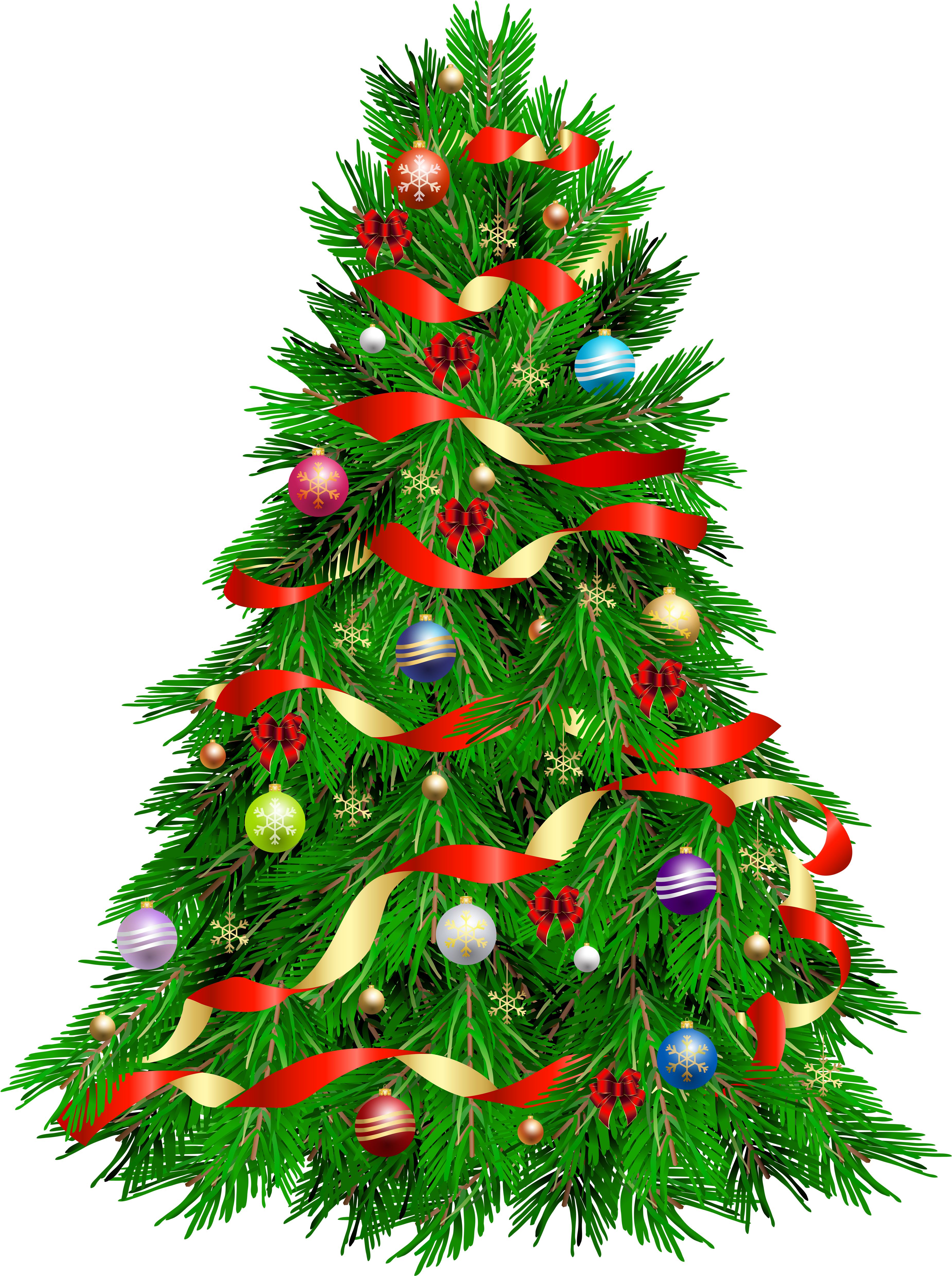 Christmas Tree Clip Art Image - X Mas Tree Transparent (3743x5000), Png Download
