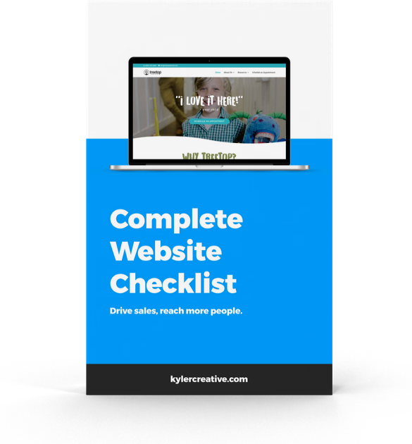 The Complete Website Checklist - Construction Brochure (585x630), Png Download