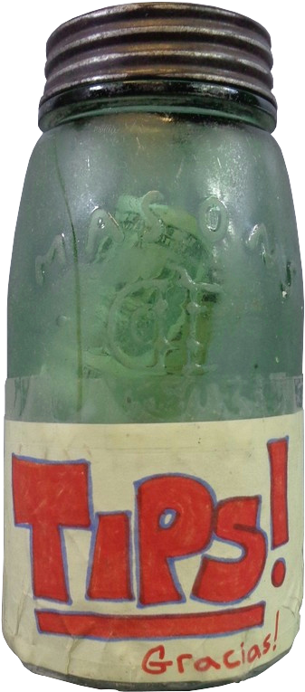 Glass Jar From The Donner Party - Caffeinated Drink (419x800), Png Download