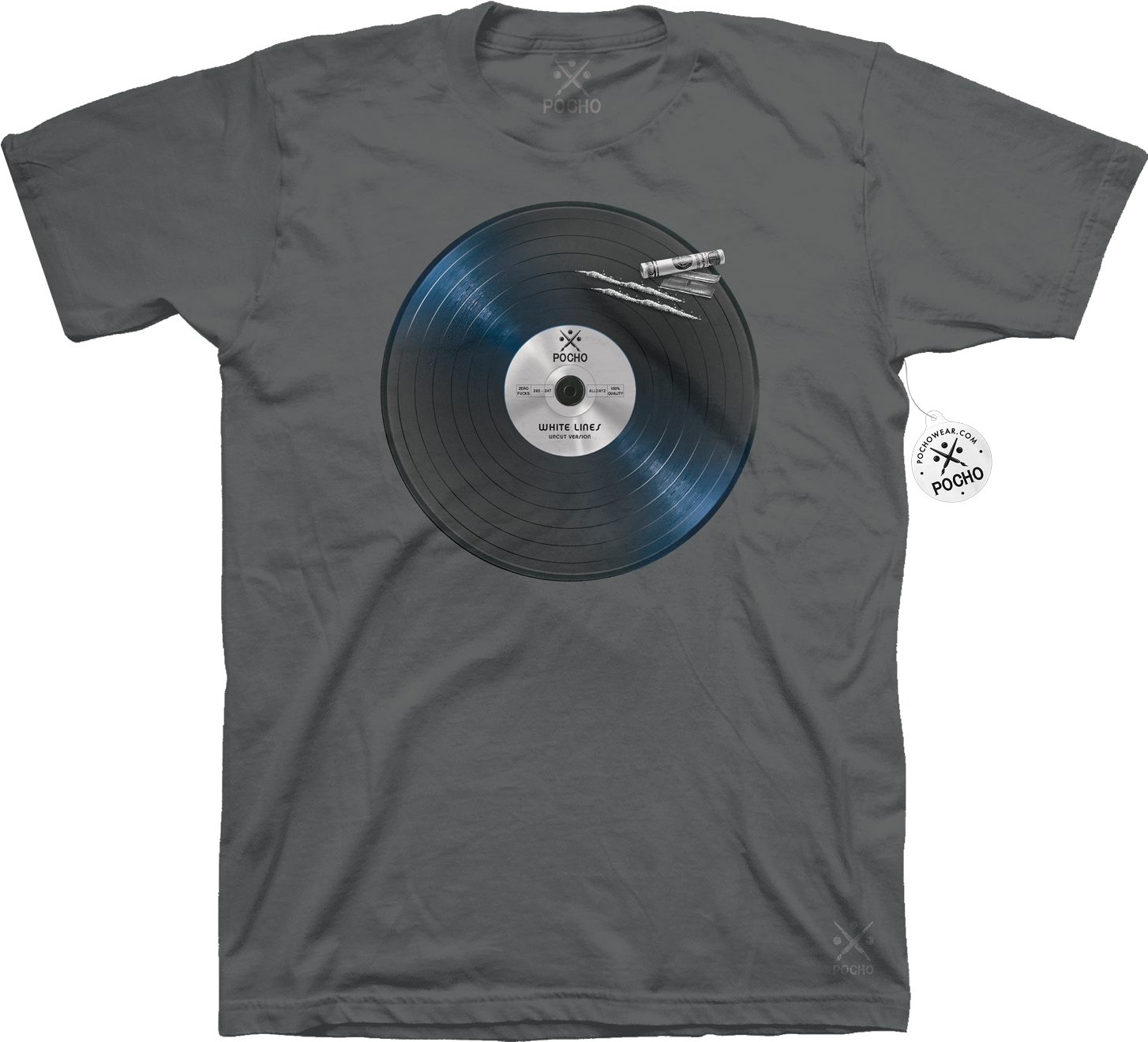 White Lines Lp Tee - T Shirt Michael Jackson (1600x1456), Png Download