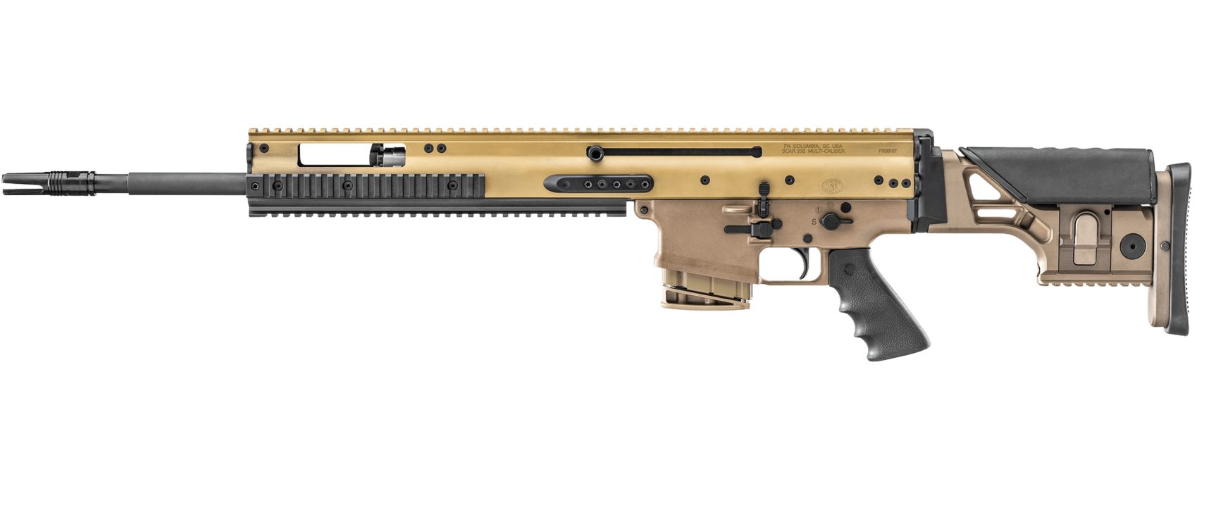 Prev - Fn Scar 20s Fde (1800x750), Png Download