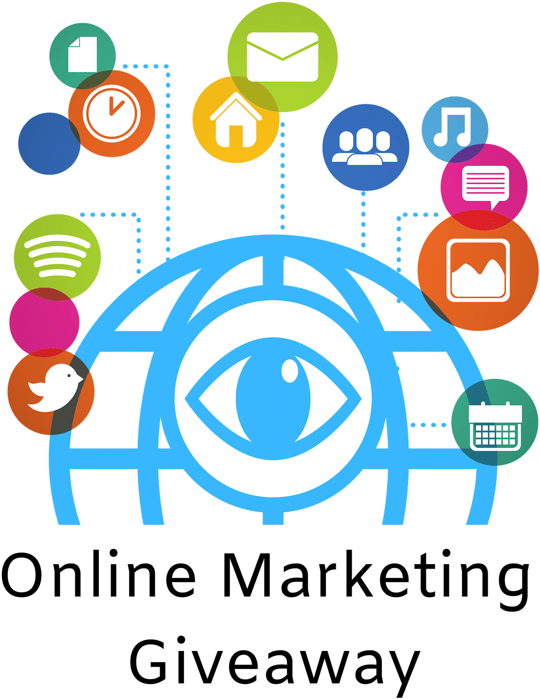 Online Marketing And Giveaway - Communication (1500x1500), Png Download