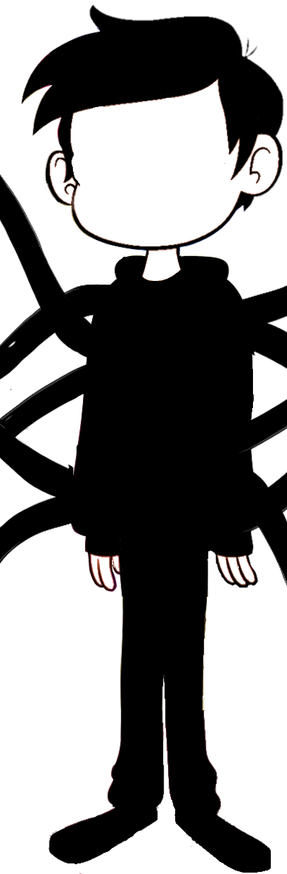 Marco Diaz As Slenderman - Imágenes De Marco Diaz Png (405x1232), Png Download