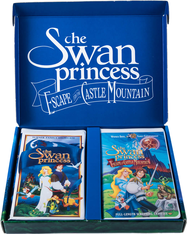 Vintage Vhs Collectors Set - Animated Cartoon (792x792), Png Download