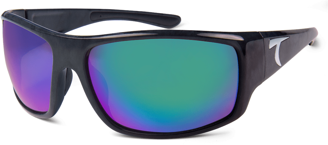 Polarized Sunglasses With Readers - Plastic (1100x553), Png Download