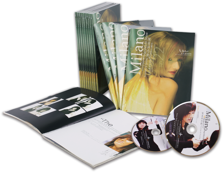 Hairworld Milan Hairbook/22 Kinds Of Fashionable Hairstyles - Girl (782x600), Png Download