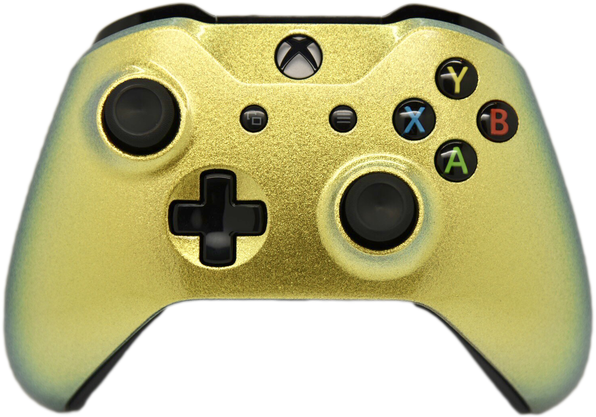 Gold Chameleon Xbox One S Controller - Xbox One S Kontroller (1280x853), Png Download