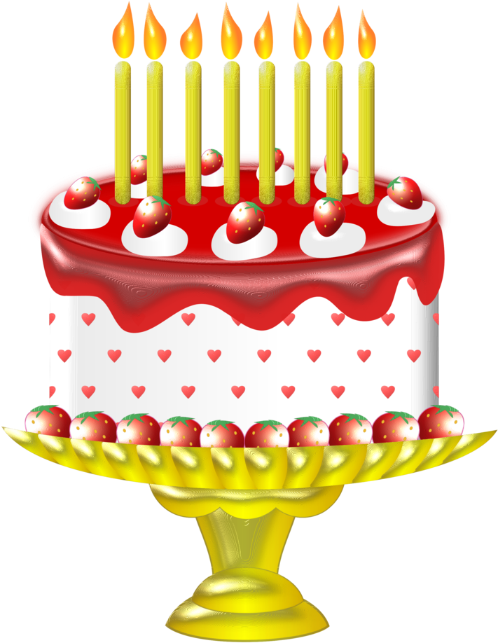 *✿**✿*velitas*✿**✿* - Birthday Cake (860x930), Png Download
