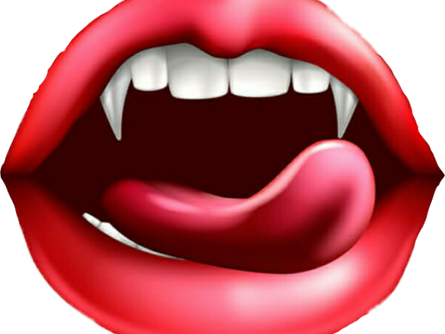 Fangs Clipart Drawn Vampire - Vampire (640x480), Png Download