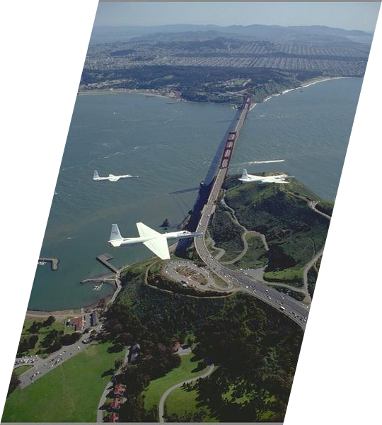 Goldern-gate Skewed - Golden Gate (540x600), Png Download