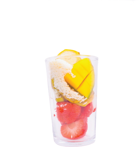 Madagascar Smoothie Ingredients - Strawberry (600x600), Png Download