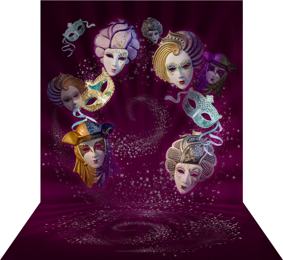 3 Dimensional View Of 10'x20' Backdrop - Illustration (1000x1000), Png Download