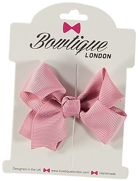 Bowtique London Pink Grosgrain Bow Hair Clip - Wedding Favors (639x639), Png Download