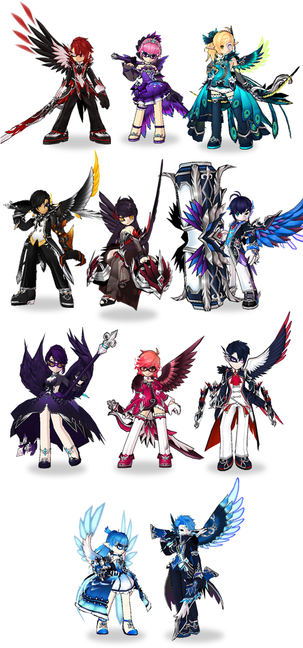 Kwfwijr - Elsword Masquerade (600x1300), Png Download