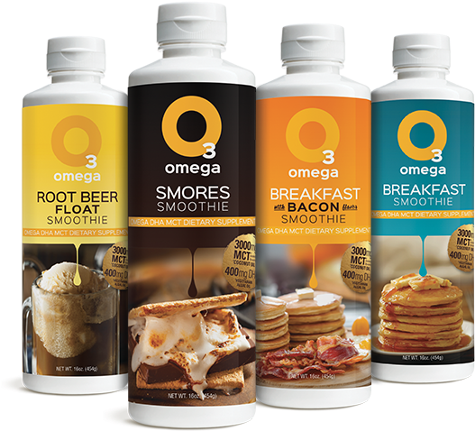 Omega 3 Smoothie - Baked Goods (600x600), Png Download