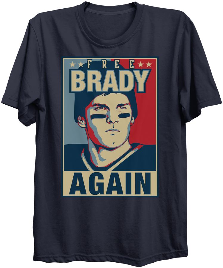 Free Brady Again - Bwa Shirts (1044x1280), Png Download