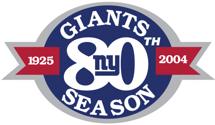 New York Giants Iron On Stickers And Peel-off Decals - Label (750x930), Png Download