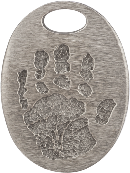 Handprint - Coin (560x700), Png Download