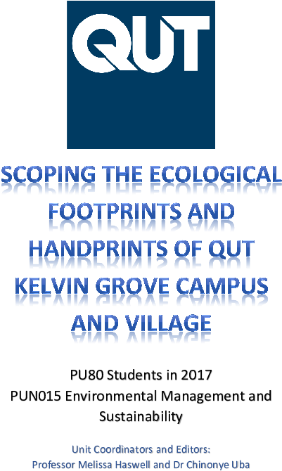 Scoping The Ecological Footprints And Handprints Of - Graphics (595x842), Png Download