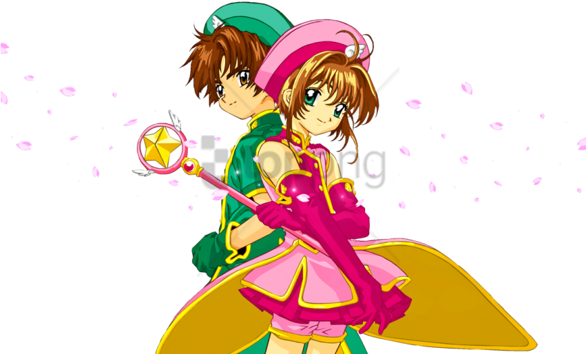 Free Png Download Sakura Card Captors Png Images Background - Sakura Card Captor Png (850x532), Png Download