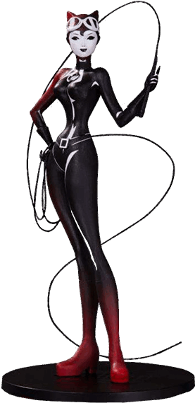 Catwoman Vinyl Figure By Sho Murase - Sho Murase Dc Collectibles (600x600), Png Download