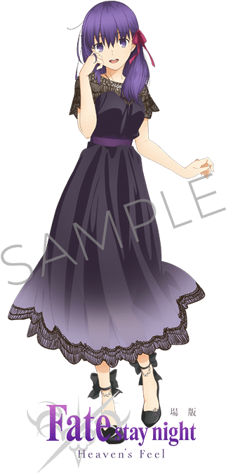 Aniplex's Animejapan 2018 Booth Character Standees - Matou Sakura Png (500x700), Png Download